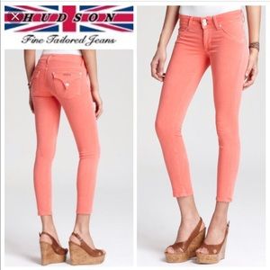 Hudson Collin Skinny Cropped Jeans